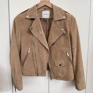 Genuine Suede Leather Jacket